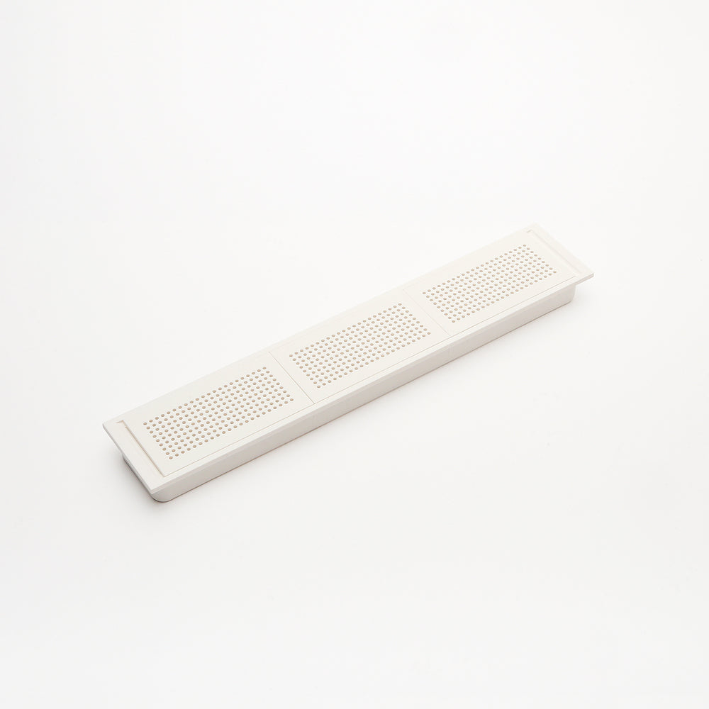 Grille de ventilation avec entrée de câble APK-KHA226P-WT, de Sugatsune / LAMP (Japon)