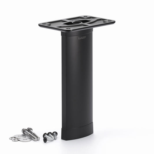 Console de bar, aluminium, horizontale, 90° CTB65-PM90-200-BL, par Sugatsune / LAMP (Japon)