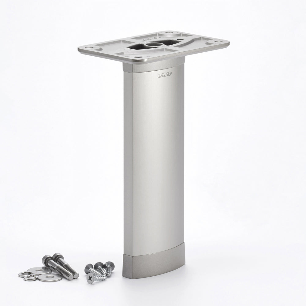 Bar console, aluminum, horizontal, 90° CTB65-PM90-200-SL, by Sugatsune / LAMP (Japan)