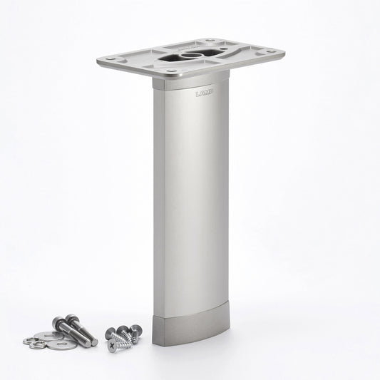 Console de bar, aluminium, horizontale, 90° CTB65-PM90-200-SL, par Sugatsune / LAMP (Japon)