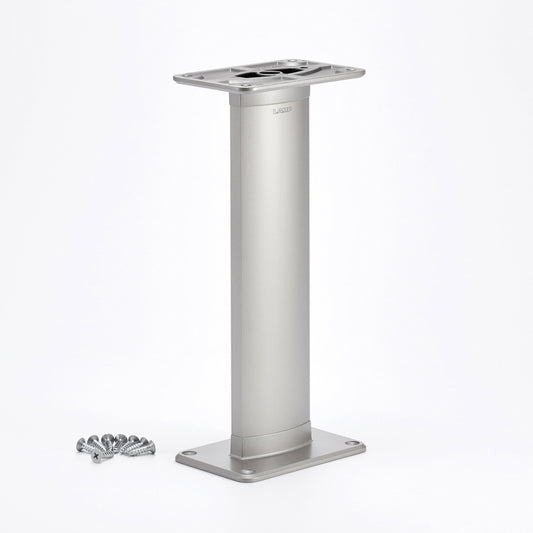 Console de bar, aluminium, horizontale, 90°, vissée par le haut CTB65-PMS90-270-SL, par Sugatsune / LAMP (Japon)