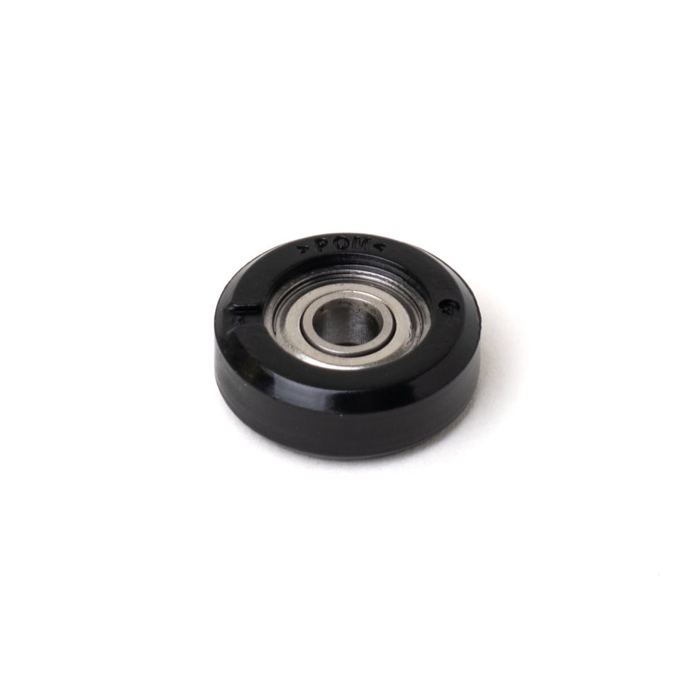 Roulette de résistance moyenne avec insert en acier, surface de roulement plate DT-17-604ZZ-CB, de Sugatsune / LAMP (Japon)