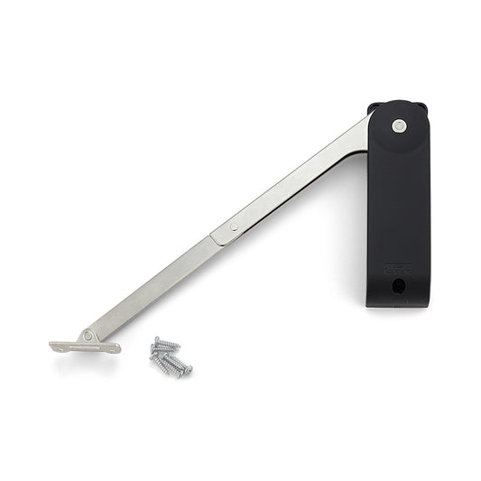 Heavy-duty soft-down flap fitting HDS-10ML-BL, by Sugatsune / LAMP (Japan)
