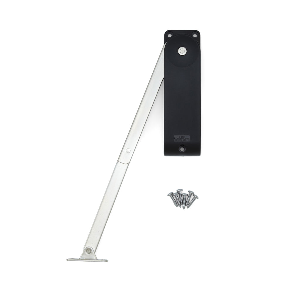 Self-closing flap fitting HDS-10S-KL-BL, by Sugatsune / LAMP (Japan)