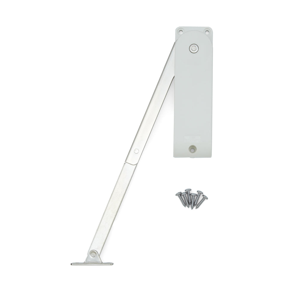 Self-closing flap fitting HDS-10S-SL-WT, by Sugatsune / LAMP (Japan)