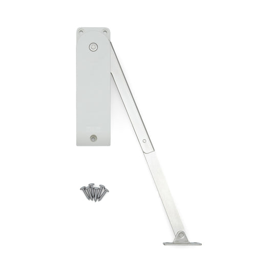 Self-closing flap fitting HDS-10S-KR-WT, by Sugatsune / LAMP (Japan)