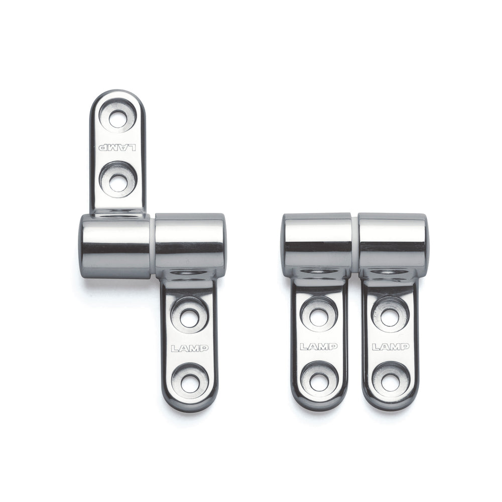 Hinge, dampened, stainless steel HG-JH14-50, by Sugatsune / LAMP (Japan)