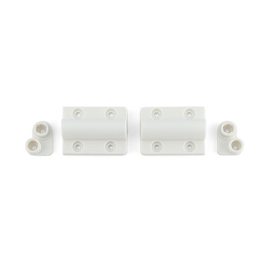 Mini hinge, dampened, self-opening HG-JHS9-S-WT, by Sugatsune / LAMP (Japan)