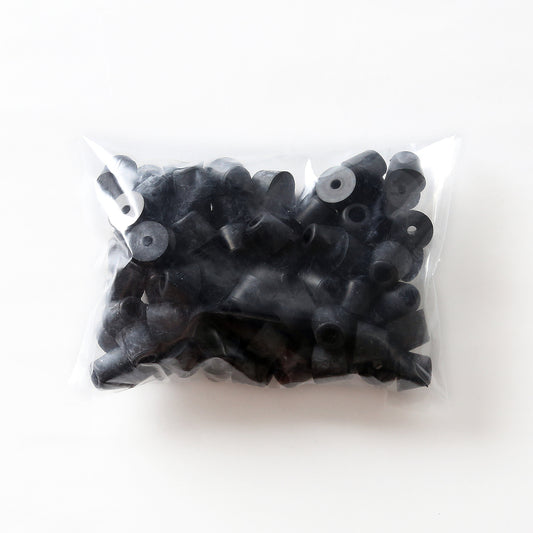 Stellfuß, Gummi, Packung à 100 Stk. K-12-P100, von Sugatsune / LAMP (Japan)