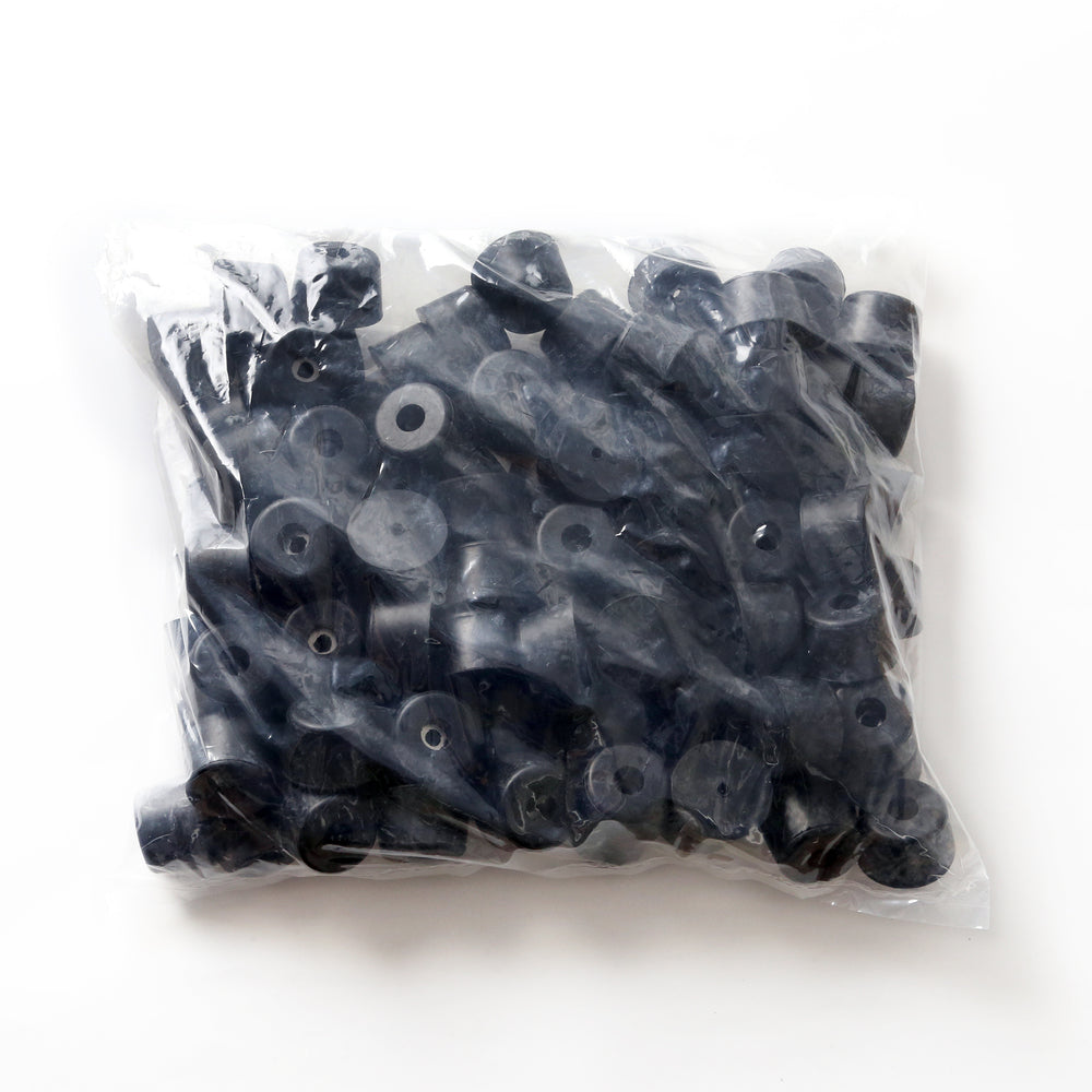 Stellfuß, Gummi, Packung à 100 Stk. K-38-P100, von Sugatsune / LAMP (Japan)