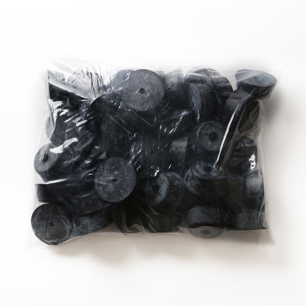 Stellfuß, Gummi, Packung à 50 Stk. K-63-P50, von Sugatsune / LAMP (Japan)
