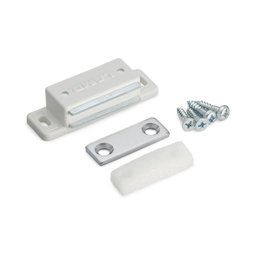 Magnetic catch MC-KM-S, from Sugatsune / LAMP (Japan)