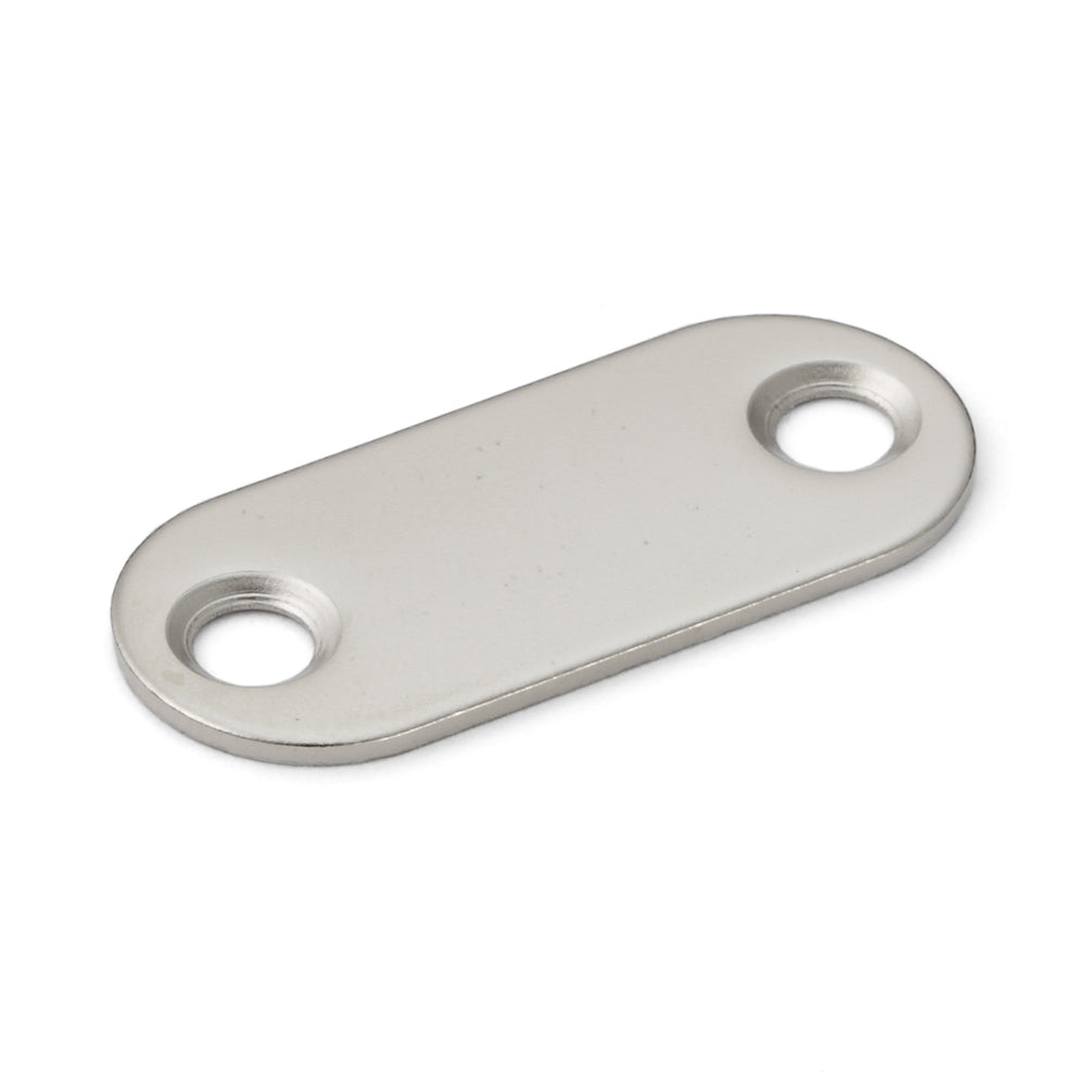 Counter plate for magnetic catch MC-YN001U, depth: 1.2 mm, height: 35 mm, width: 15 mm, from Sugatsune / LAMP (Japan)