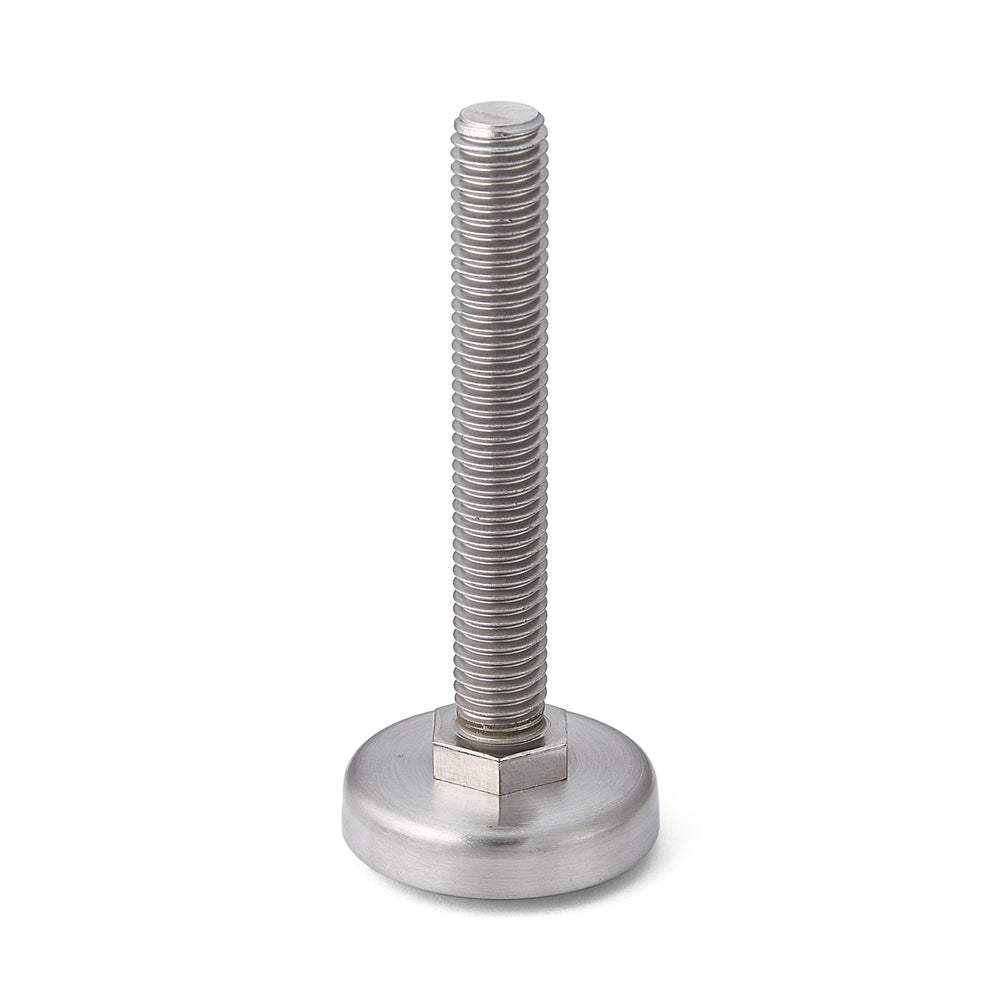 Leveling glides, stainless steel MKPLS-40-12-80, from Sugatsune / LAMP (Japan)
