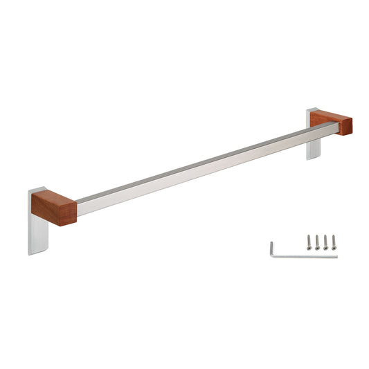 Towel rack, Premium Wood series PXB-WM06-450-AS, by Sugatsune / LAMP (Japan)