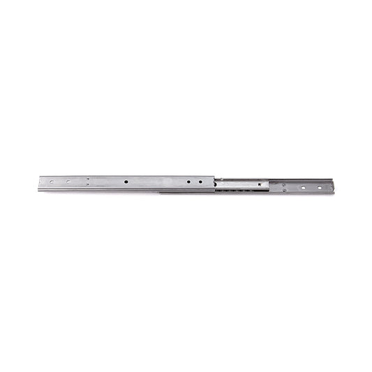 Stainless steel mini drawer slide, full extension SCR3-15-150A, by Sugatsune / LAMP (Japan)