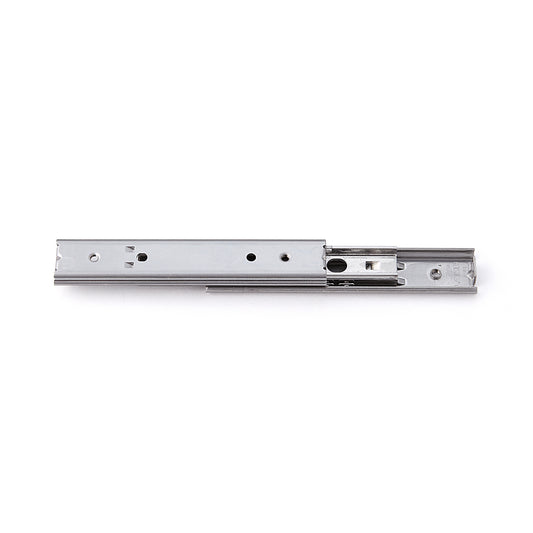 Stainless steel mini drawer slide, full extension SCR3-15-80B, by Sugatsune / LAMP (Japan)