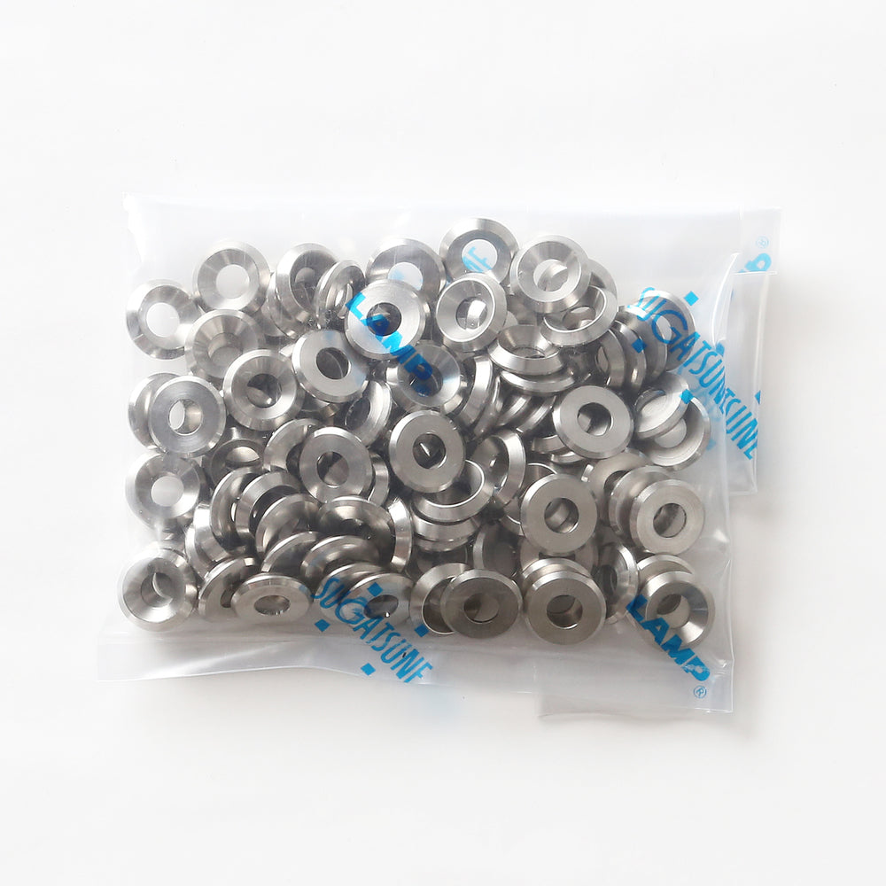 Countersunk washer, stainless steel, pack of 100 pcs. SETUP-SUS-M5-P100, by Sugatsune / LAMP (Japan)
