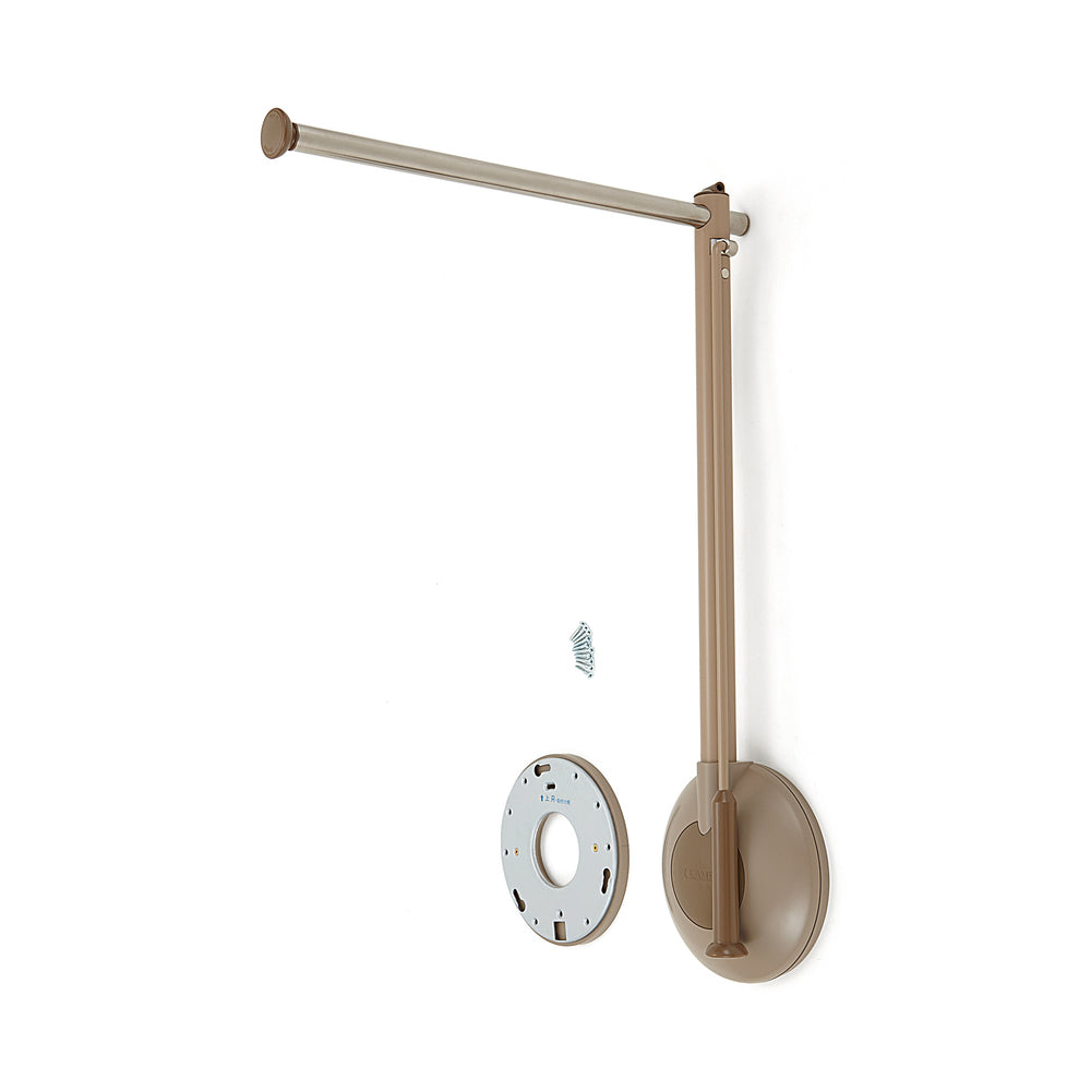 Clothes lift fitting, single version TAS-800R-U, from Sugatsune / LAMP (Japan)