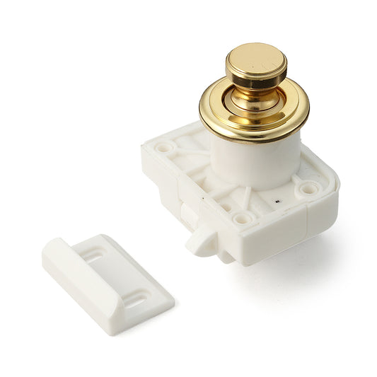 Push-button closure, button TLP-G, by Sugatsune / LAMP (Japan)