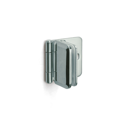 Glass door hinge, inset XL-GH03-48-0CR, by Sugatsune / LAMP (Japan)