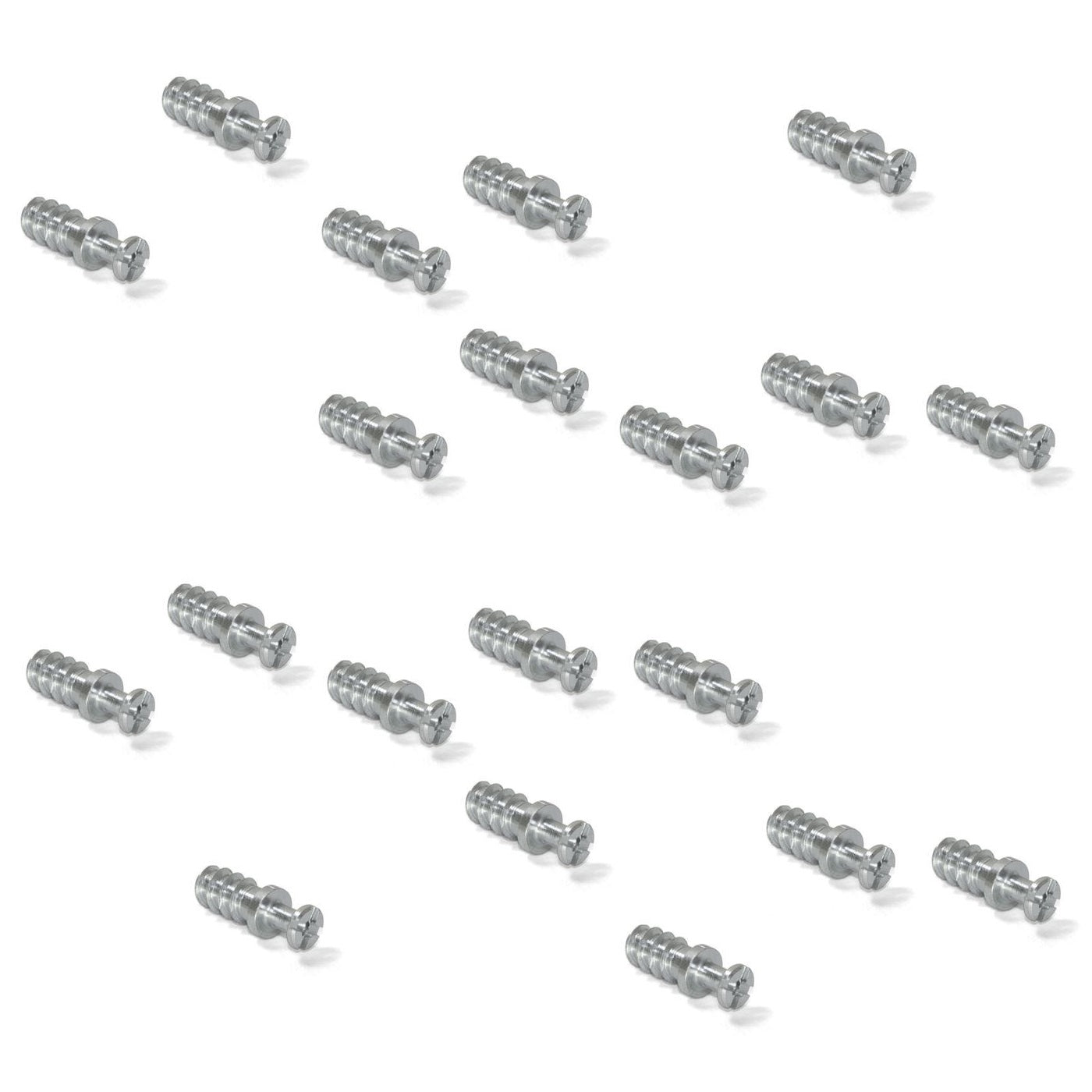 20 boulons de connexion robustes pour alésage ⌀6 mm, en acier, 8 mm (5/16″), 8905205 ​​​​pour la connexion de meubles