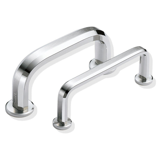 ZweiL® Halterung für Edelstahl-Möbelgriff zum Befestigen auf Glastür, 16 mm, ZL-2301-2016. Halterung aus feinstem Edelstahl V4A (SUS316) zum Befestigen von Edelstahlmöbelgriffen auf Glastür für exklusive Raumgestaltung und hochwertige Einrichtungen von Su